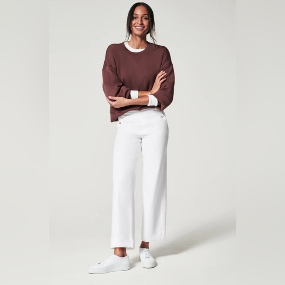 Spanx Stretch Twill Cropped Pants - Picture 14 of 14